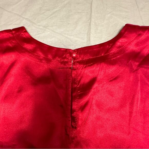 NWOT Pajama Short Set Color Red Size Small - Picture 5 of 12
